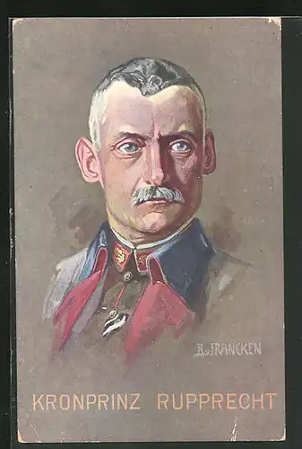 AK Kronprinz Rupprecht von Bayern in Uniform