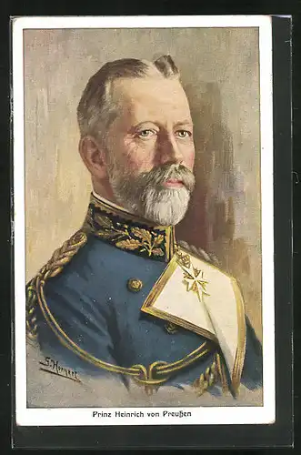 AK Prinz Heinrich von Preussen in Uniform