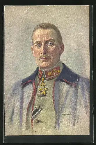 AK Herzog Albrecht von Württemberg in Uniform
