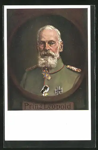 AK Prinz Leopold von Bayern in Uniform