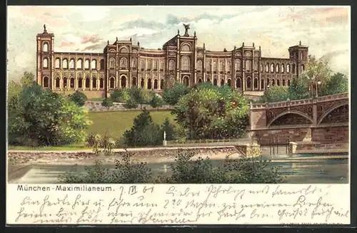 Lithographie München, Maximilianeum