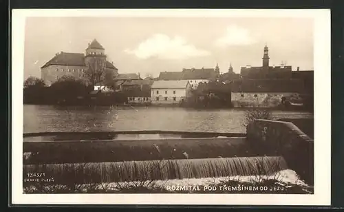 AK Rozmitál pod Tremsínem, Partie am Wehr