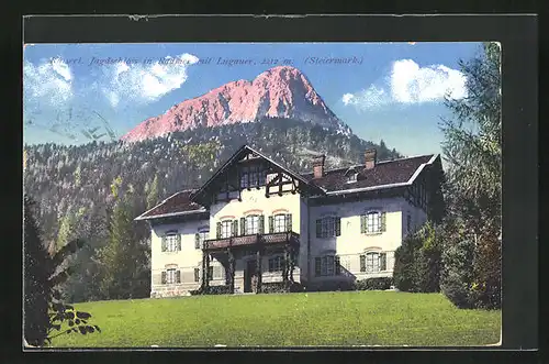 AK Radmer, Kaiserliches Jagdschloss mit Lugauer