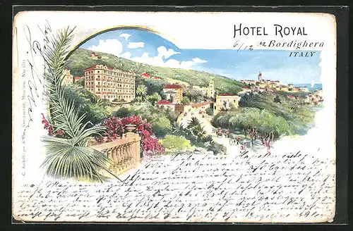 AK Bordighera, Hotel Royal