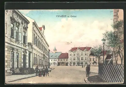 AK Týniste n. Orlicí, Strassenpartie