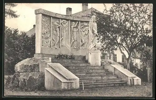 AK Jablkynice, Nakladem, das Ehrenmal