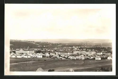 AK Valasske Mezirici, Totalansicht der Stadt