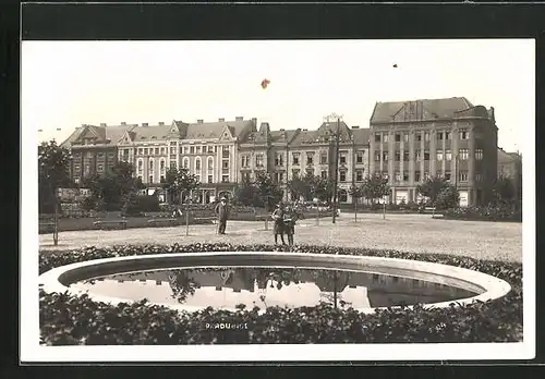 AK Pardubice, Parkanlagen am Becken