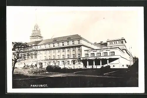 AK Pardubice, Post- und Telegrafenhaus