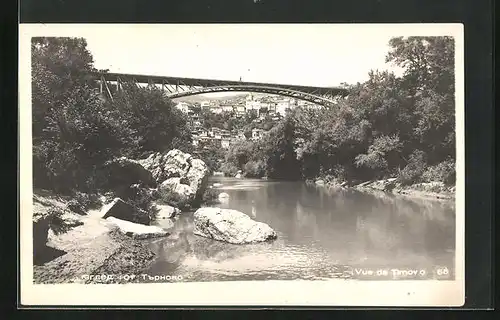 AK Tirnovo, im Flussbett unter der Brücke