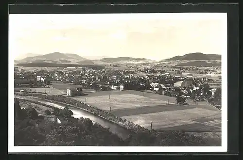 AK Mistek, Panoramaansicht der Stadt