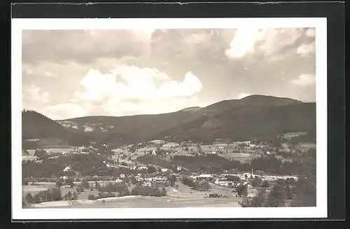 AK Ostravice, Stare Hamry, v pozadi Lysa hora, Celkovy Pohled