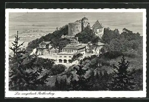 AK Rothenburg i. Sa., Blick auf das Schloss