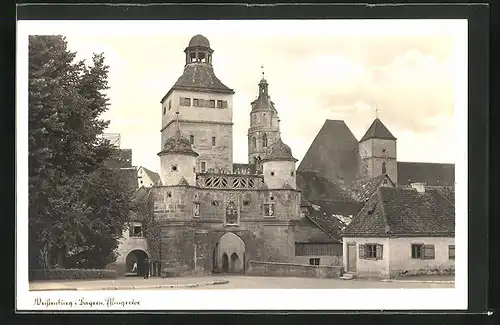 AK Weissenburg, Blick zum Ellinger Tor