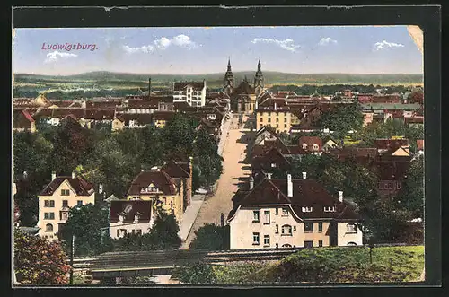 AK Ludwigsburg, Gesamtansicht