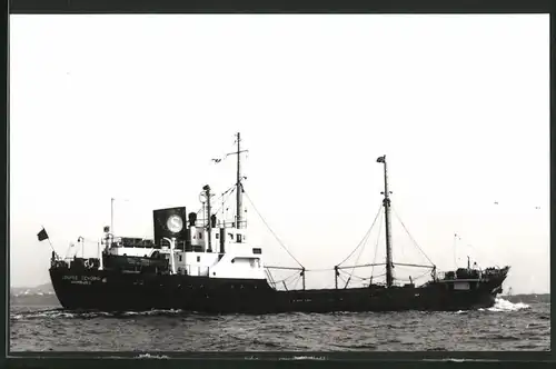 Fotografie Frachtschiff Louise Schupp Heimathafen Hamburg