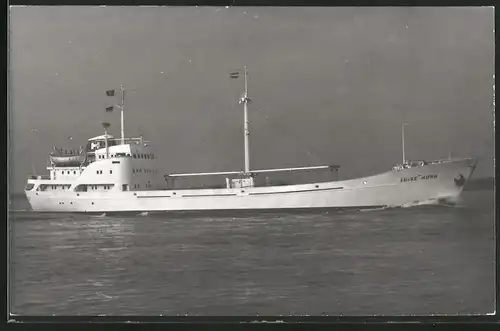 Fotografie Frachtschiff Luise Horn auf See