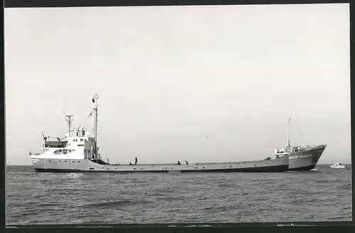 Fotografie Frachtschiff Martha Friesecke auf See