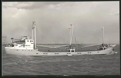 Fotografie Frachtschiff Niedermehnen Heimathafen Hamburg