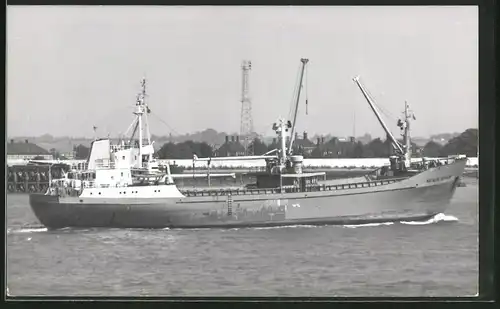 Fotografie Frachtschiff Natalie Schulte in Fahrt