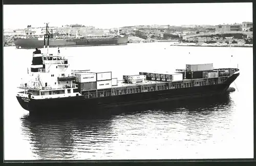 Fotografie Containerschiff Neerlandia Heimathafen Hamburg