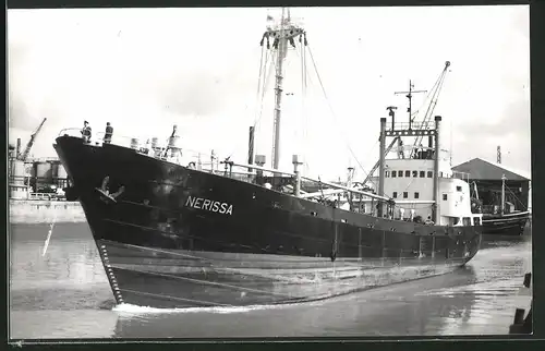 Fotografie Frachtschiff Nerissa im Hafen