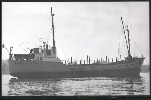 Fotografie Frachtschiff Thetis Heimathafen Hamburg