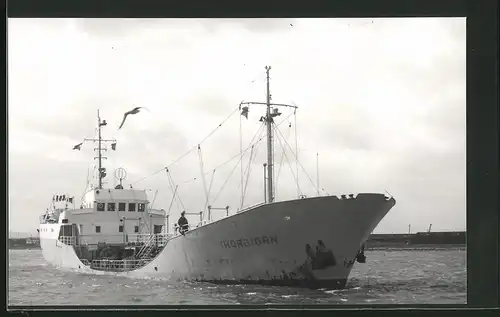 Fotografie Tankschiff Thorbjörn voll beladen