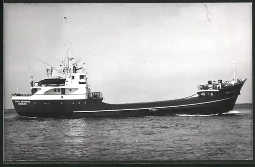 Fotografie Frachtschiff Thyra Behrens Heimathafen Hamburg