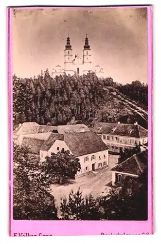 Fotografie Franz Völker, Graz, Realschulgasse 6-8, Ansicht Graz, Ortspartie mit Mariahilferkirche