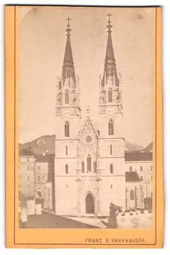 Fotografie Franz X. Fankhauser, Admont, Ansicht Admont, Blick auf die Stiftskirche