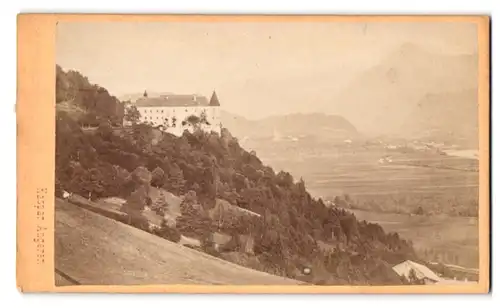 Fotografie Kaspar Angerer, Schwaz / Tyrol, Ansicht Stans, Blick auf das Schloss Tratzberg