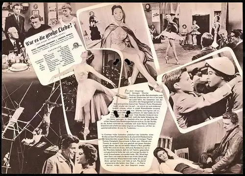 Filmprogramm IFB Nr. 2188, War es die grosse Liebe?, Pier Angeli, Ethel Barrymore, Kirk Douglas, Regie: G. Reinhardt