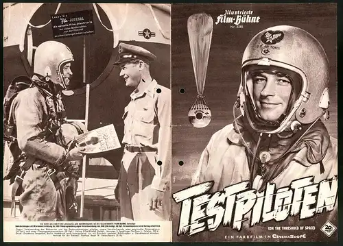 Filmprogramm IFB Nr. 3285, Testpiloten, Guy Madison, Virginia Leith, John Hodiak, Regie: Robert D. Webb