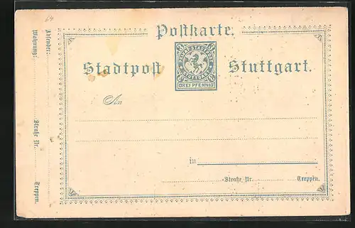 AK Stuttgart, Privat Stadtpost