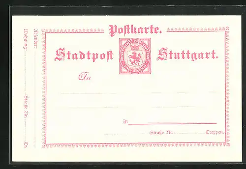 AK Stuttgart, Privat-Stadtpost