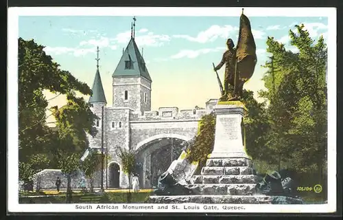 AK Quebec, South African Monument and St. Louis Gate
