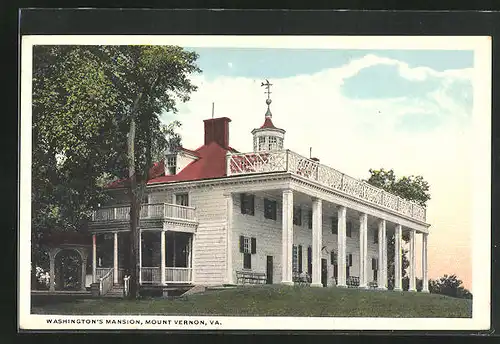 AK Mount Vernon, VA, Washington`s Mansion
