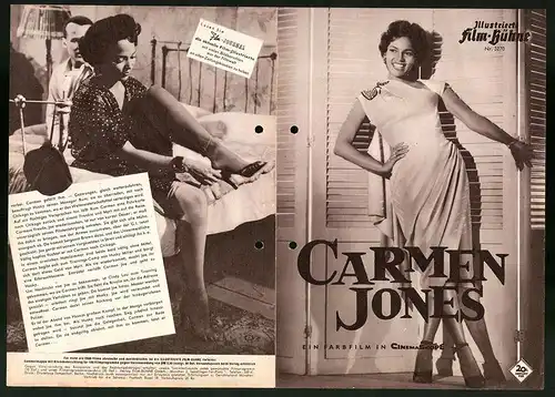 Filmprogramm IFB Nr. 3270, Carmen Jones, Harry Belafonte, Dorothy Danridge, Pearl Bailey, Regie: Otto Preminger