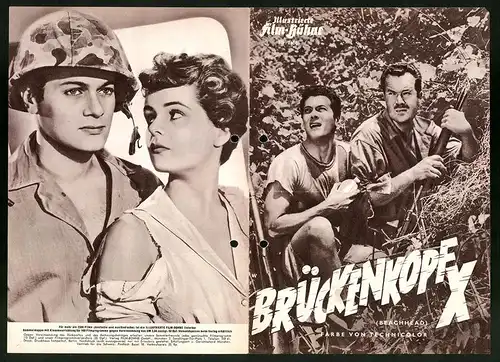 Filmprogramm IFB Nr. 2668, Brückenkopf X, Tony Curtis, Frank Lovejoy, Mary Murphy, Regie: Stuart Heisler