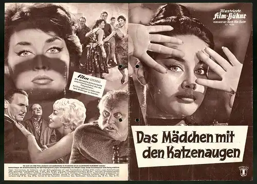 Filmprogramm IFB Nr. 4586, Das Mädchen mit den Katzenaugen, Vera Tschechowa, Joachim Fuchsberger, Regie: Eugen York
