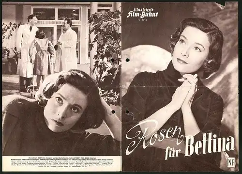 Filmprogramm IFB Nr. 3210, Rosen für Bettina, Willy Birgel, Elisabeth Müller, Ivan Desny, Regie: G. W Pabst