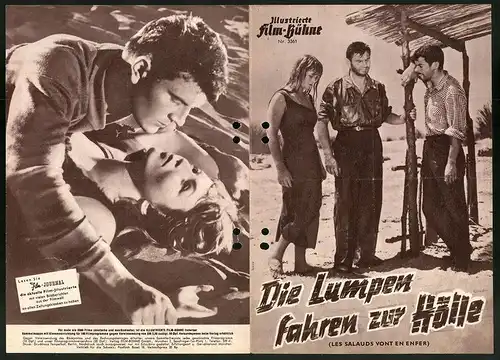 Filmprogramm IFB Nr. 3361, Die Lumpen fahren zur Hölle, Mariana Vlady, Henri Vidal, Serge Regiani, Regie: Robert Hossein