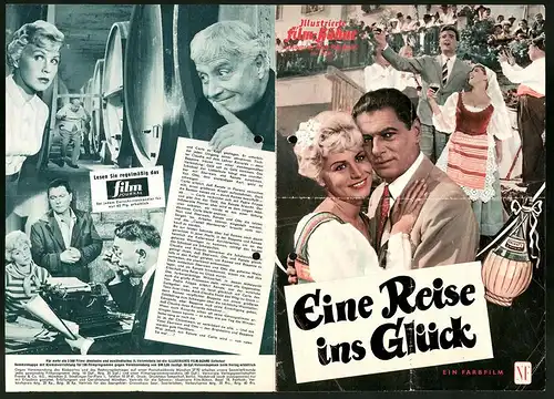Filmprogramm IFB Nr. 4620, Eine Reise ins Glück, Rudolf Prack, Waltraud Haas, Teddy Reno, Regie: Wolfgang Schleif