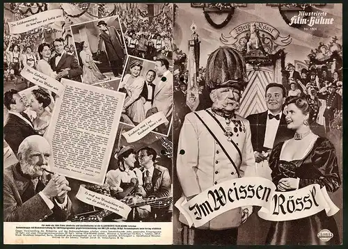 Filmprogramm IFB Nr. 1804, Im Weissen Rössl, Johanna Matz, Johannes Heesters, Walter Müller, Regie: Willi Forst