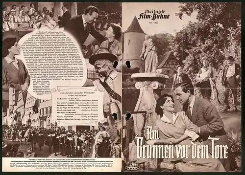 Filmprogramm IFB Nr. 1800, Am Brunnen vor dem Tore, Sonja Ziemann, Fritz Kösling, Paul Klinger, Regie: Hans Wolff