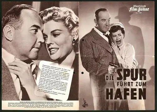 Filmprogramm IFB Nr. 1789, Die Spur führt zum Hafen, Broderick Crawford, Betty Buehler, Regie: Robert Parrish