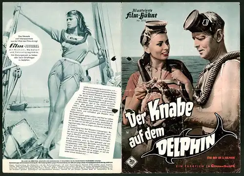 Filmprogramm IFB Nr. 3710, Der Knabe auf dem Delphin, Sophia Loren, Alan Ladd, Clifton Webb, Regie: Jean Negulesco