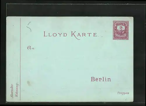 AK Berlin, Private Stadtpost Lloyd