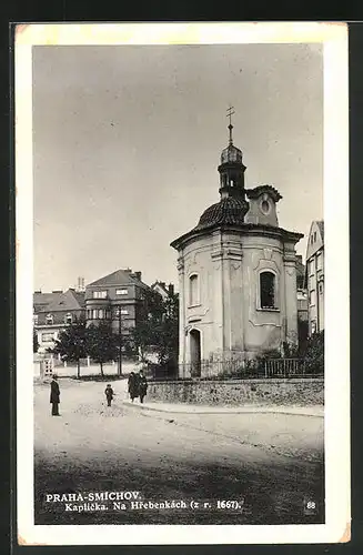 AK Prag / Praha, Smichov, Kapelle Na Hrebenkach